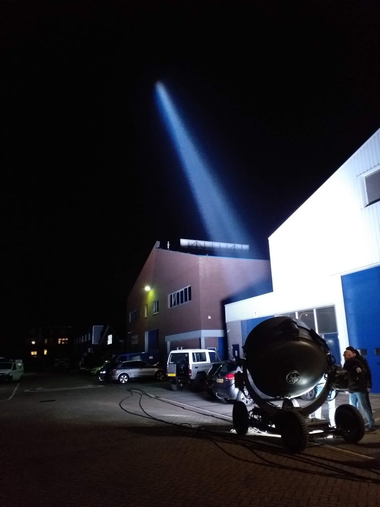 Januari zoek licht testen