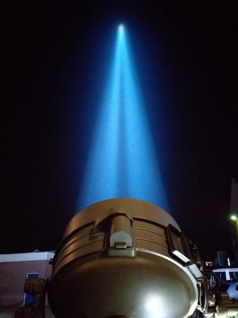 Januari zoek licht testen