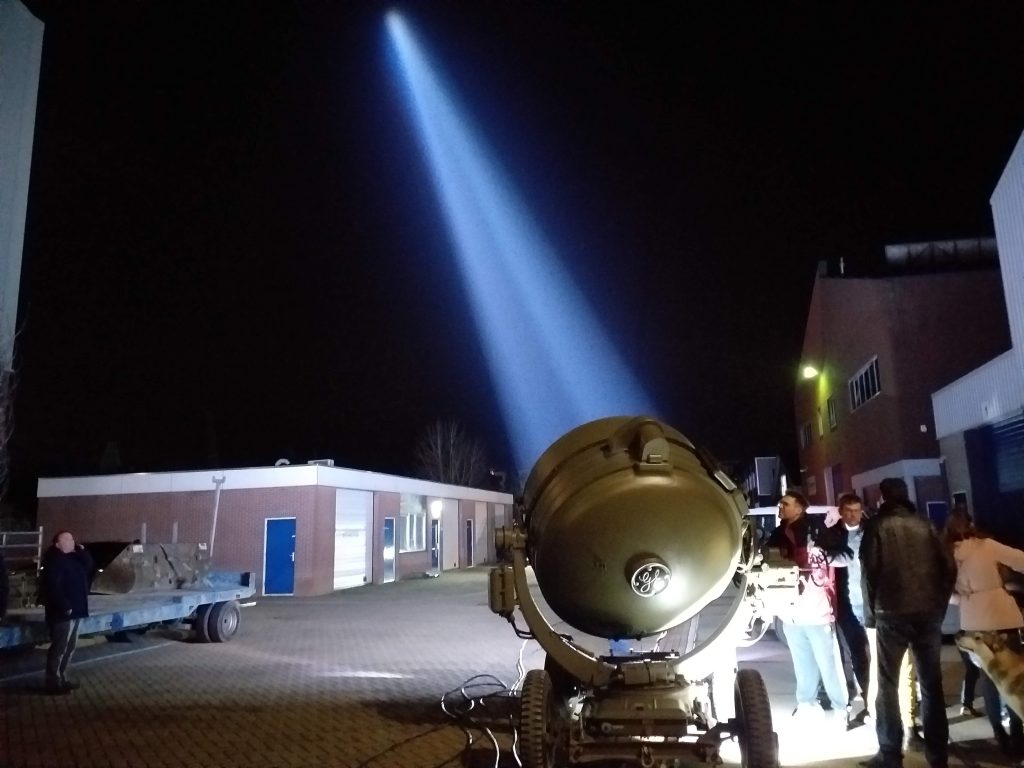 Januari zoek licht testen