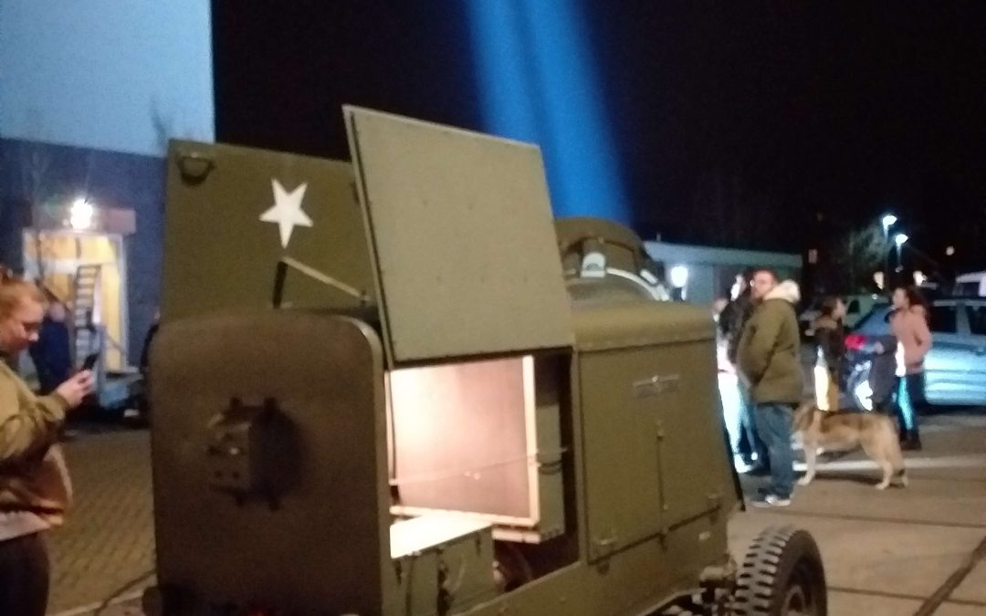 Januari Hardinxveld zoeklicht testen